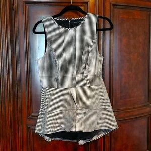 White house black market Peplum top